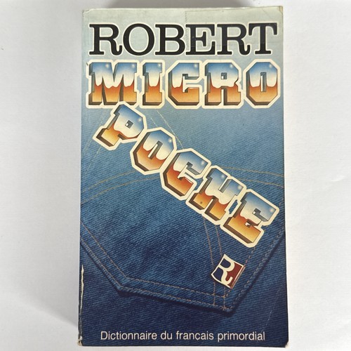 Livre poche micro robert - poche,