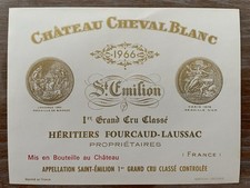 Étiquette Château Cheval