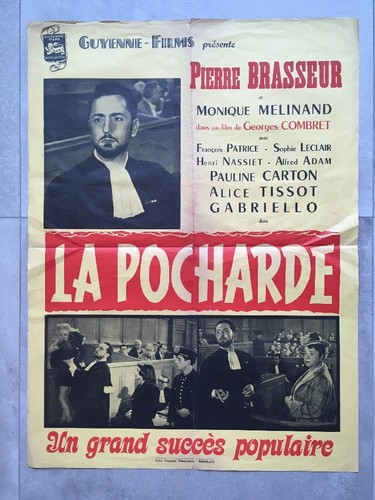 Affiche originale pocharde - originale, la