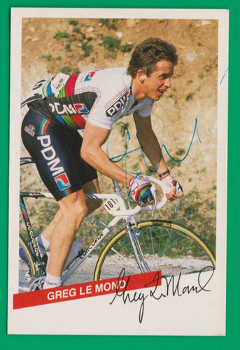 Cyclisme carte cycliste greg - cyclisme,