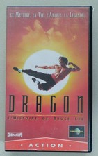 Cassette Vidéo K7 VHS Dragon L'Histoire de Bruce Lee