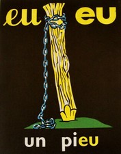 affichette scolaire Poucet Rossignol méthode lecture Charlot Géron EU un pieu