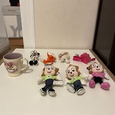 lot porte clés peluche + tasse diddl
