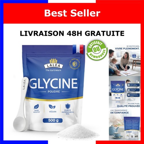 Glycine poudre 500 lalea - glycine, g