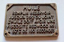 Plaque Tôle Huile, remplir