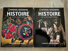 HISTOIRE & CIVILISATIONS Tomes 8 & 9 - Grèce et Macédoine- National Geographic