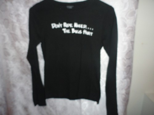 Woman long sleeve don - woman's, "don't