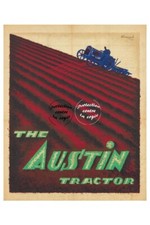PUBLICITé TRACTEUR AUSTIN Rf0398 - POSTER HQ 40x60cm d'une AFFICHE VINTAGE