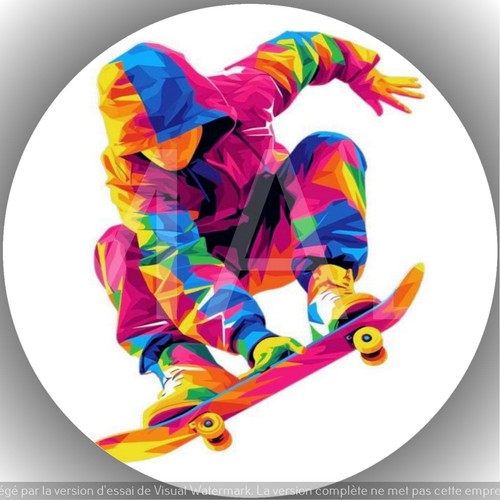 Skater décoration de - .,