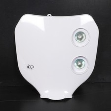 Plaque phare double optique