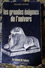 Les grandes énigmes de l'univers - ricgard hennig