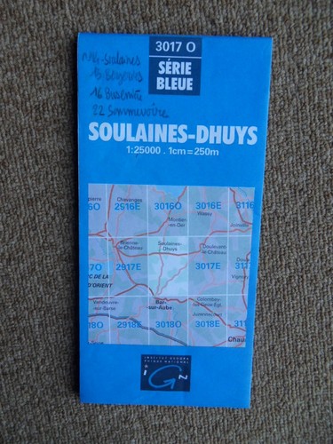 524 carte ign - 524-, série