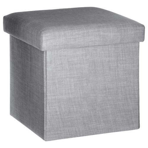 Pouf coffre pliable tomaz - coffre,