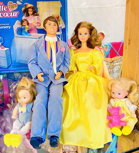 Barbie famille doucoeur - barbie, heart