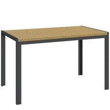 Outsunny Table de jardin en