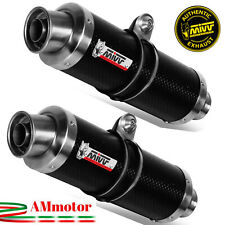 Mivv Kawasaki Z 1000 2008 08 Pot D' Echappement Moto Silencieux Gp Carbone