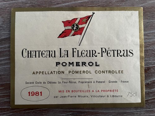 étiquette château fleur - château,