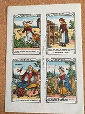 PLANCHE DE 4 DEVINETTES