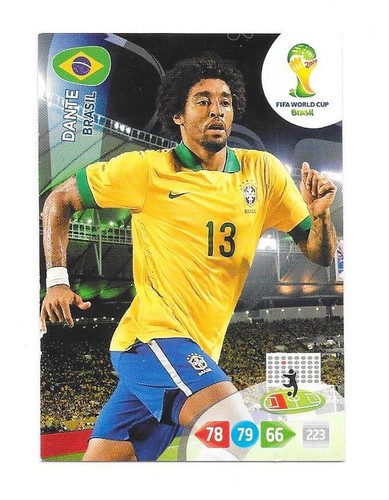 Carte adrenalyn brésil 2014 - brésil,