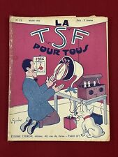 Revue Magazine Livre ancien La TSF pour Tous 1926 Numéro 15