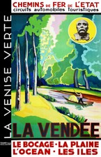 Affiche chemin de fer État -