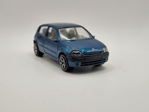 Burago renault clio bleu - burago,