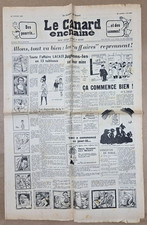 Le CANARD ENCHAINE numéro