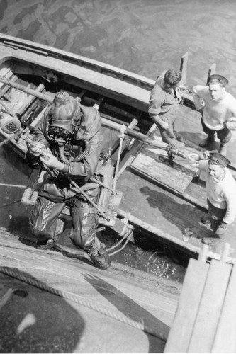 Ww2 photo scaphandrier - ww2,
