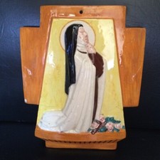 faience ceramique malicorne tessier TE religion vierge religion sainte