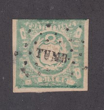 Peru Sc 14, Mi 15 used 1868-72