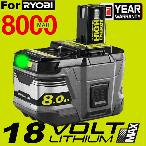 8ah batterie 18v pour - 18v, ryobi