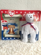 *BRAND NEW* LIBEARTY Beanie Baby 1996 Retired Collectible Original Box Ty Inc