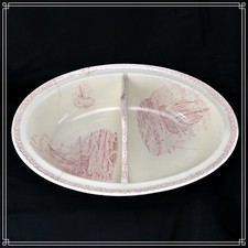 BELLE CUVETTE DINETTE EN FAIENCE DE LONGCHAMP "MARINE"