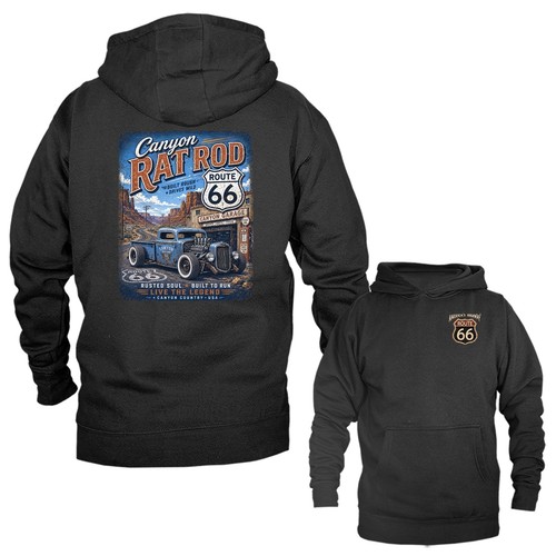 Vintage route rat rod - route, 66