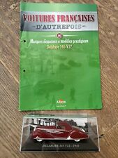 Delahaye 165 V12 De 1947 Voitures Françaises D’autrefois 44 Et Brochure