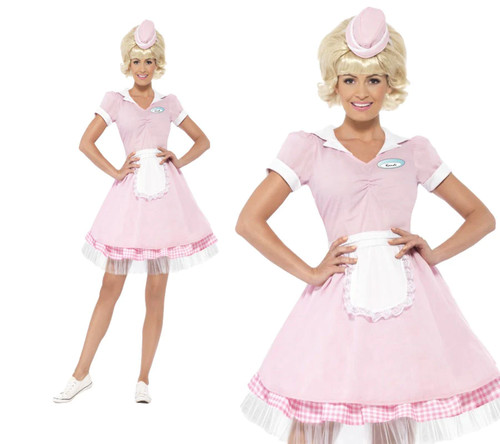 Ladies diner girl costume - diner,
