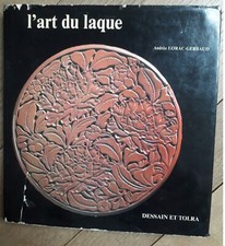 Livre L'art du laque 1973