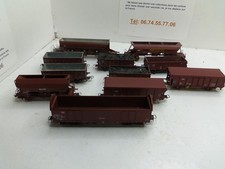HO 1/87 LOT ROCO PIKO JOUEF     WAGONS MARCHANDISES