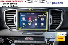 Vitre Ecran Tactile Touch Screen KIA SPORTAGE 2016-2020 pour ecran LCD 8" pouces