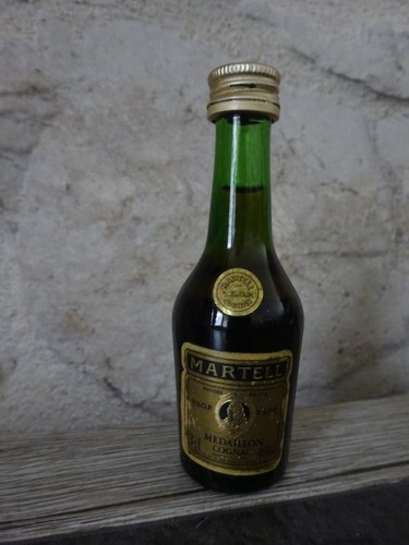Mignonnette bouteille martell - mignonnette,