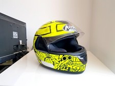 Airoh Speedfire One jaune fluo neon noir full face intégral T. XS