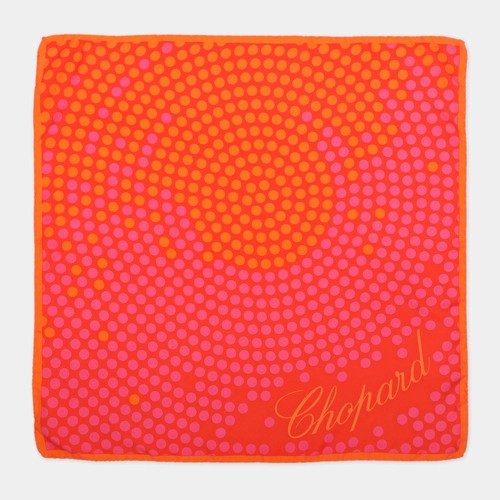 Foulard soie pois - foulard,