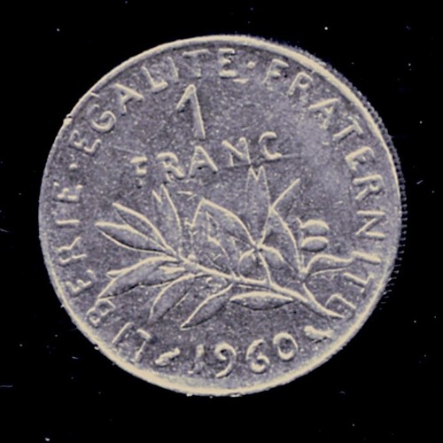 France pièce 1f - france,