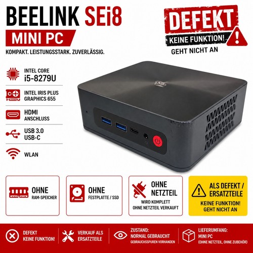 Beelink sei8 mini intel - pc,