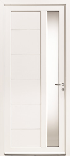 Porte entrée pvc galium - porte,