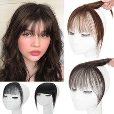 Clip in Bangs 100% Real Human