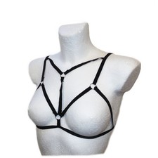 Harnais Noir pour Poitrine (M)