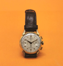 Ancien Chronographe montre Telda 17 rubis fonctionnel 1940/50