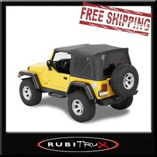 TINTED WINDOW SET SUPERTOP TJ WRANGLER 97&UP BLACK DENIM 58609-15