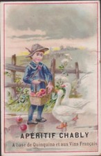 CHROMO ANCIEN PUBLICITAIRE